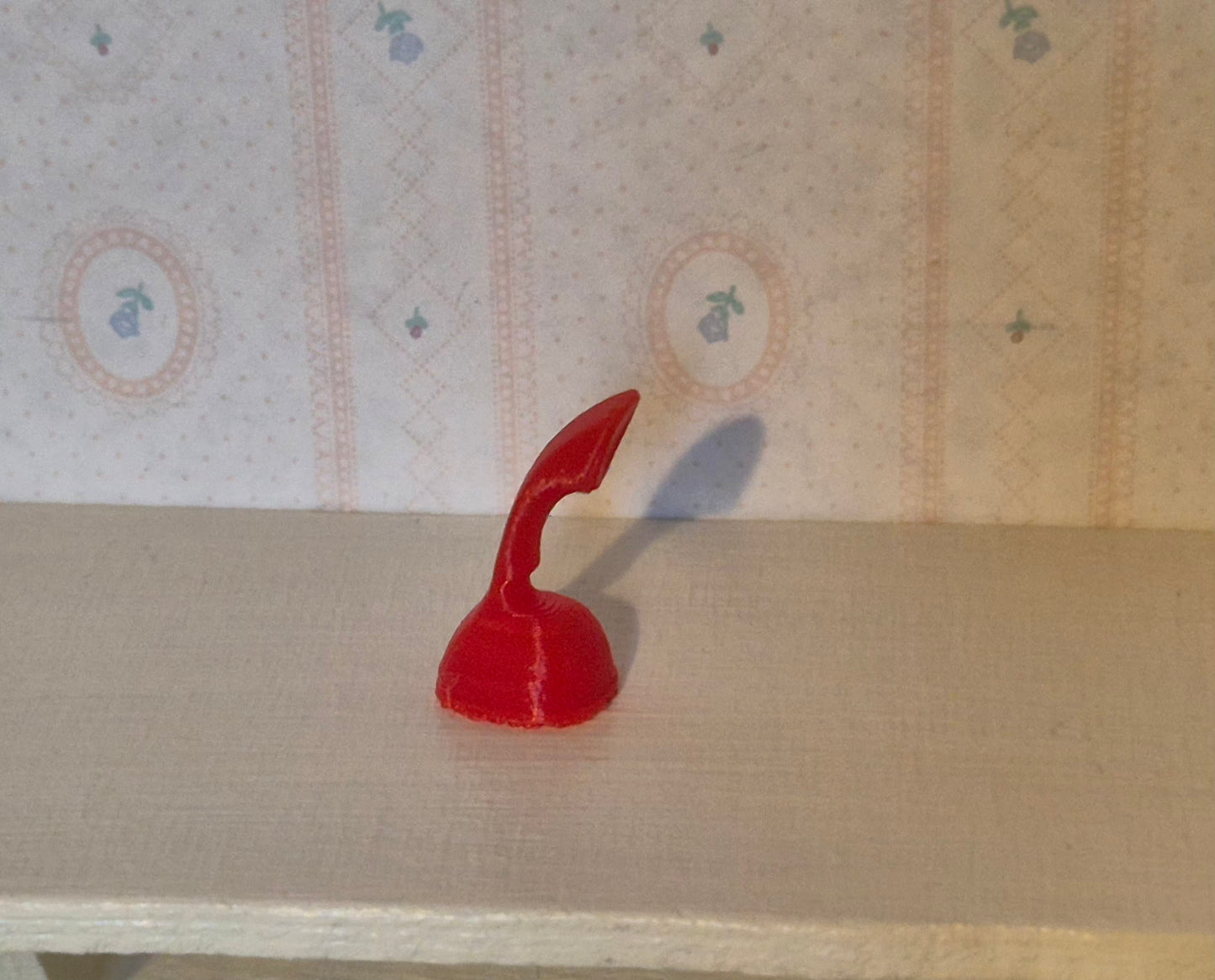 3D rød 1:12 telefon