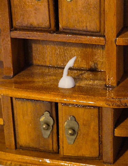 3D hvid 1:12 telefon