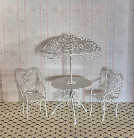 1:12 havemøbler sæt