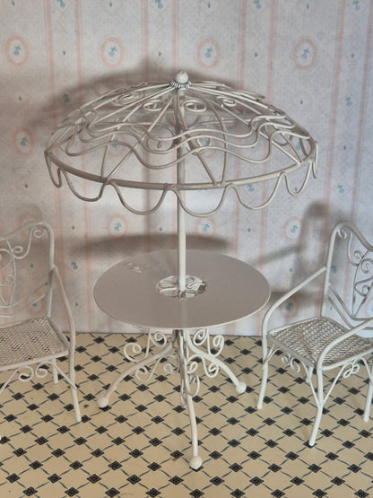 1:12 havemøbler sæt