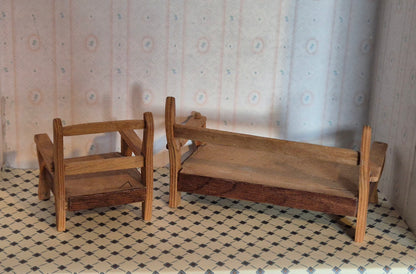 1:12 havemøbler sæt