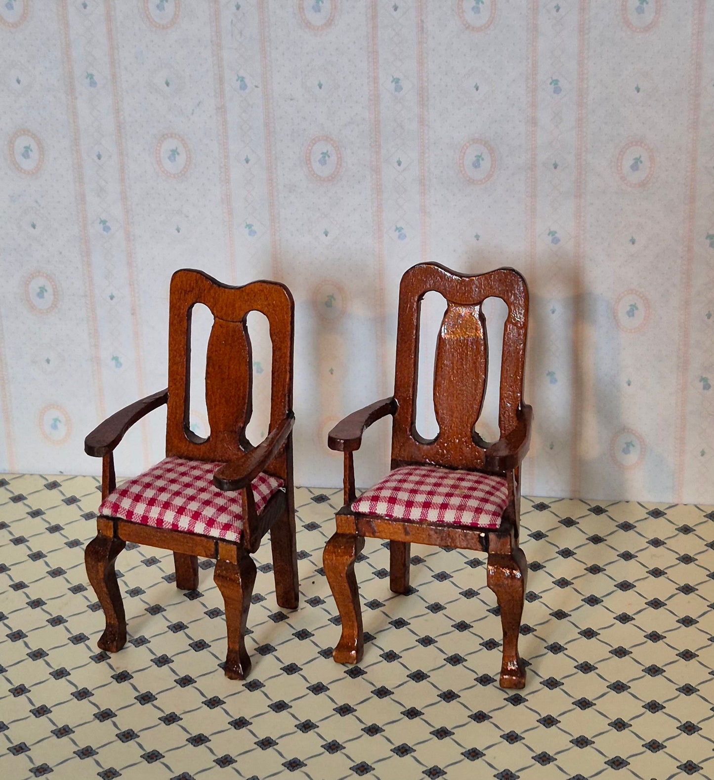 Sæt 1:12 vintage stole