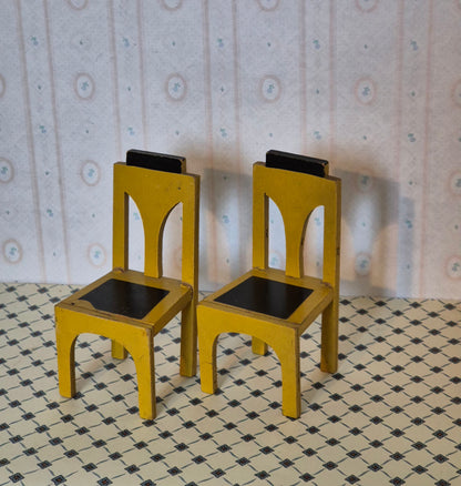 1:12 Sæt vintage stole