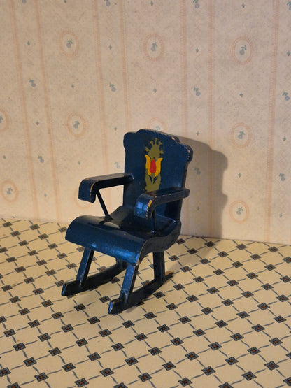 Hanse gyngestol, knækket fod