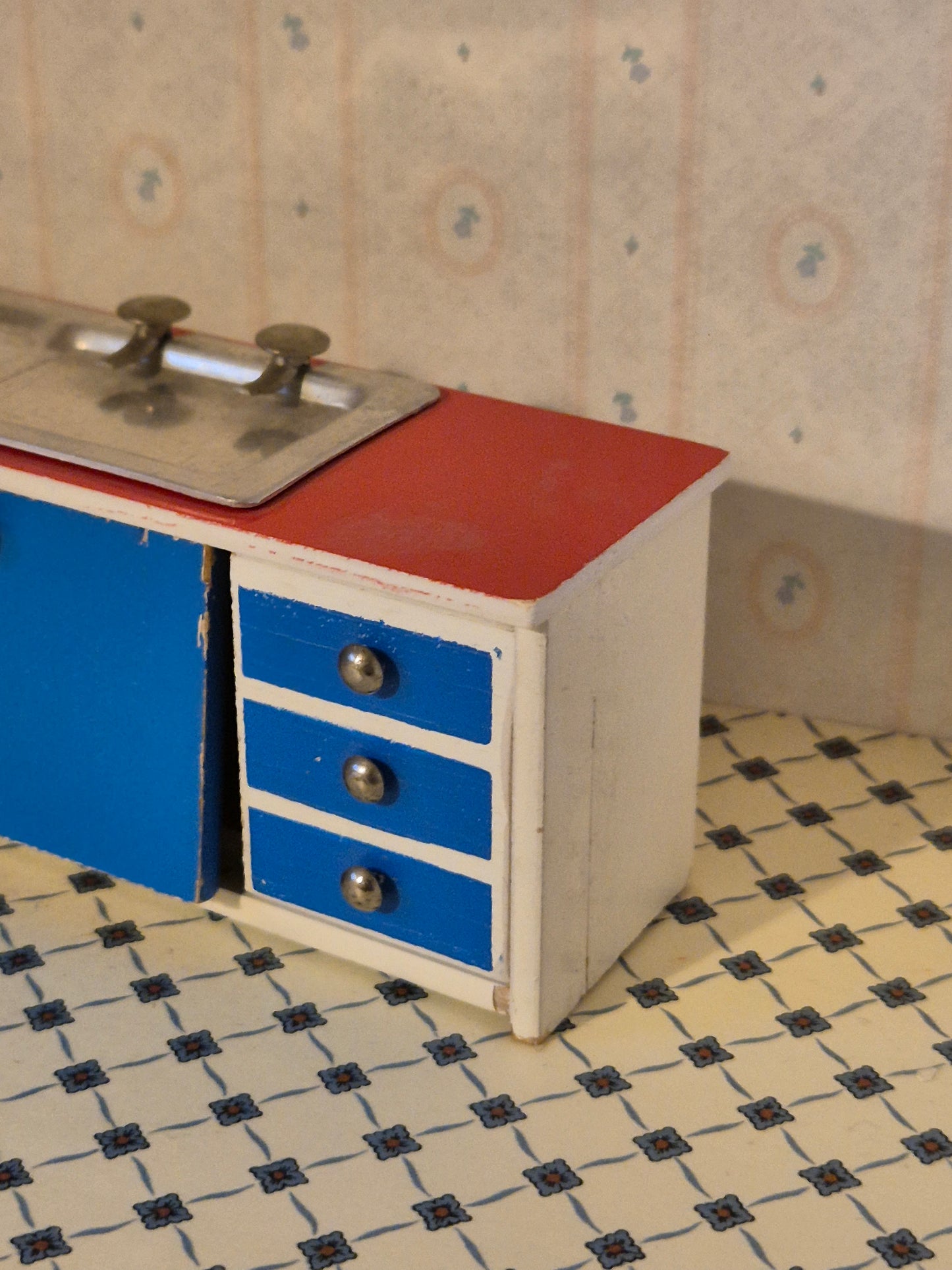 Lisa køkkenvask, løs låge