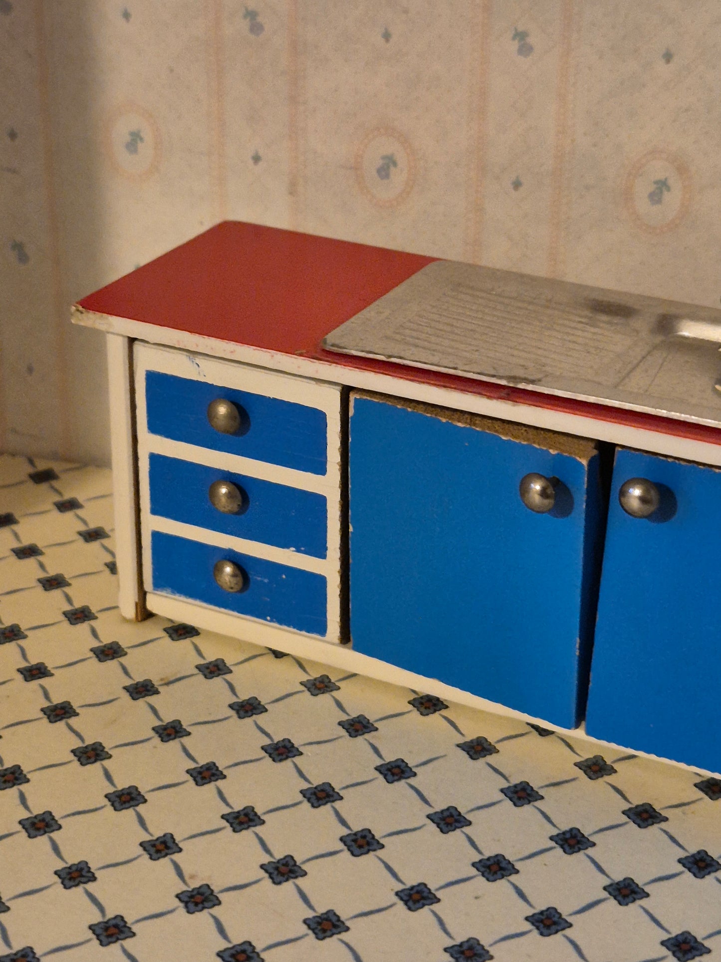 Lisa køkkenvask, løs låge