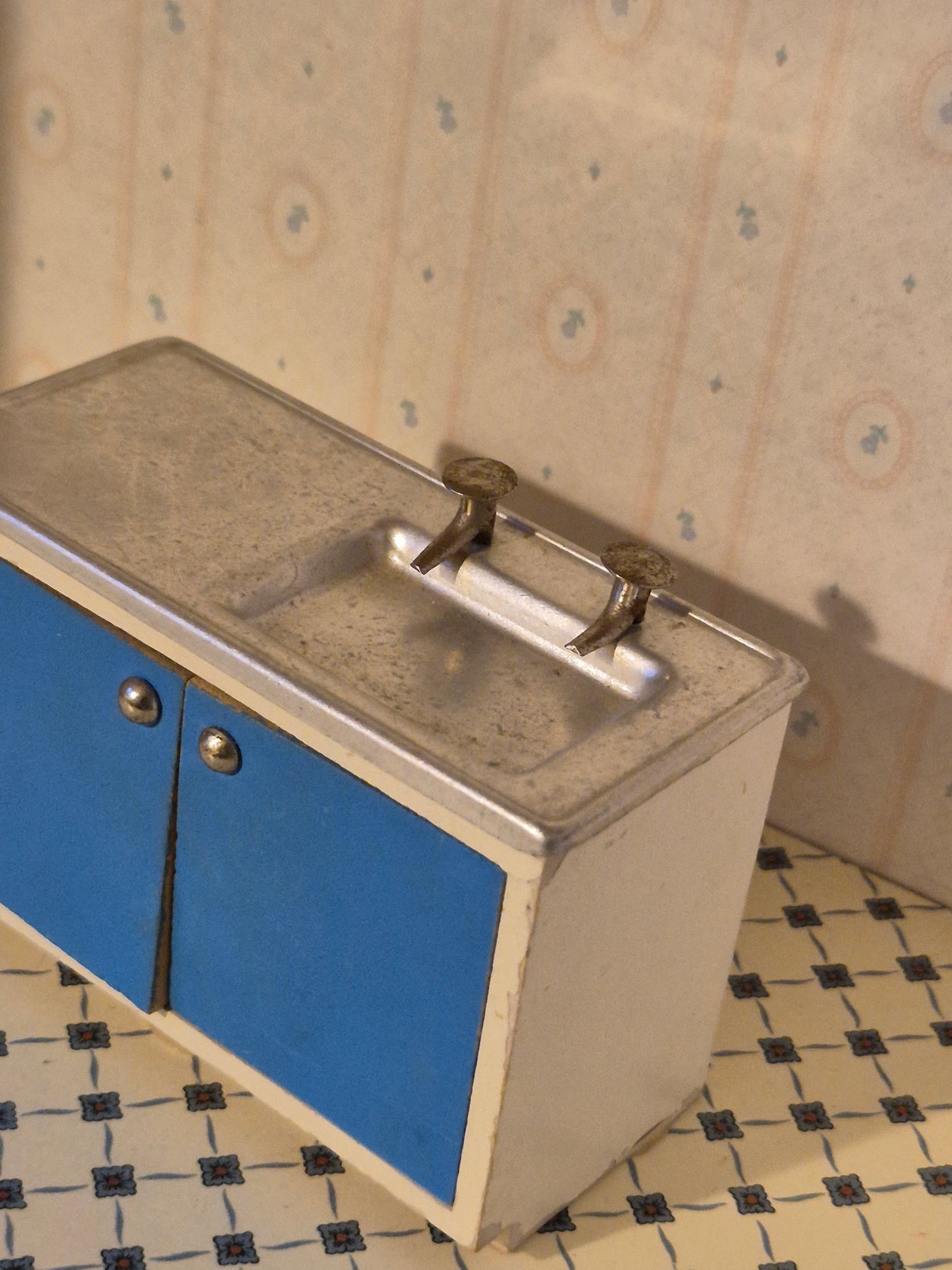 Lisa køkkenvask, løs låge