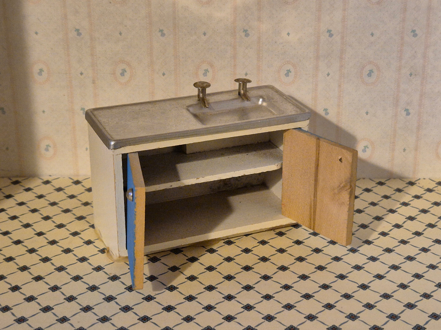 Lisa køkkenvask, løs låge