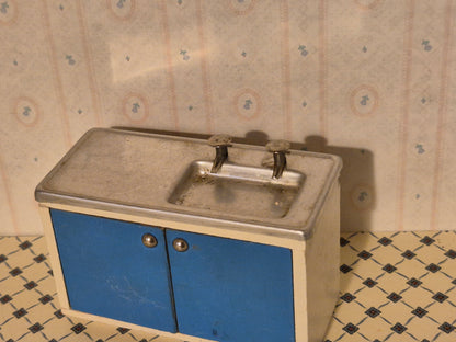 Lisa køkkenvask, løs låge