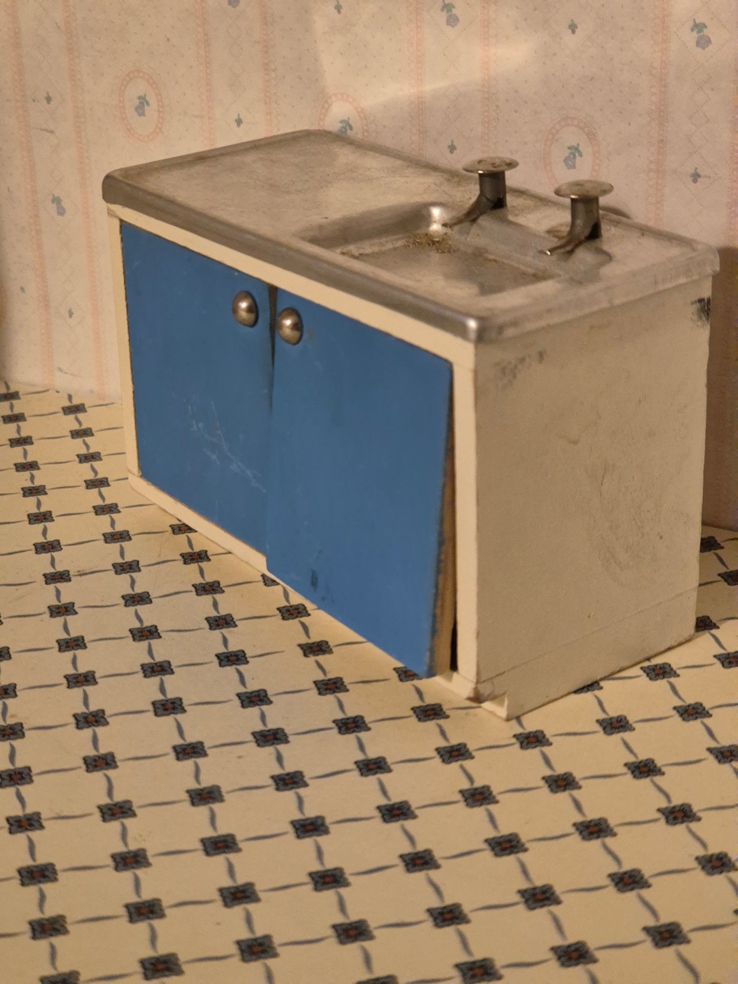 Lisa køkkenvask, løs låge