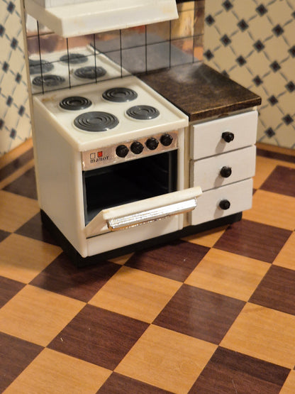 Lundby komfur, løs låge