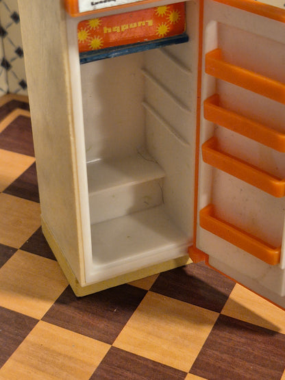 Lundby køleskab, uden hylder