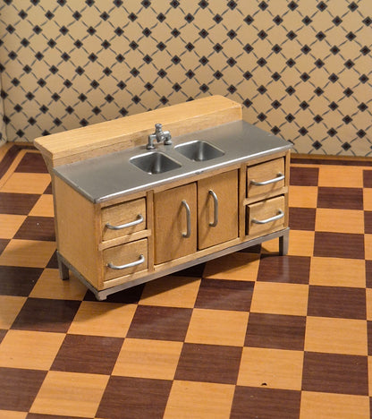 Lundby køkkenvask uden ben