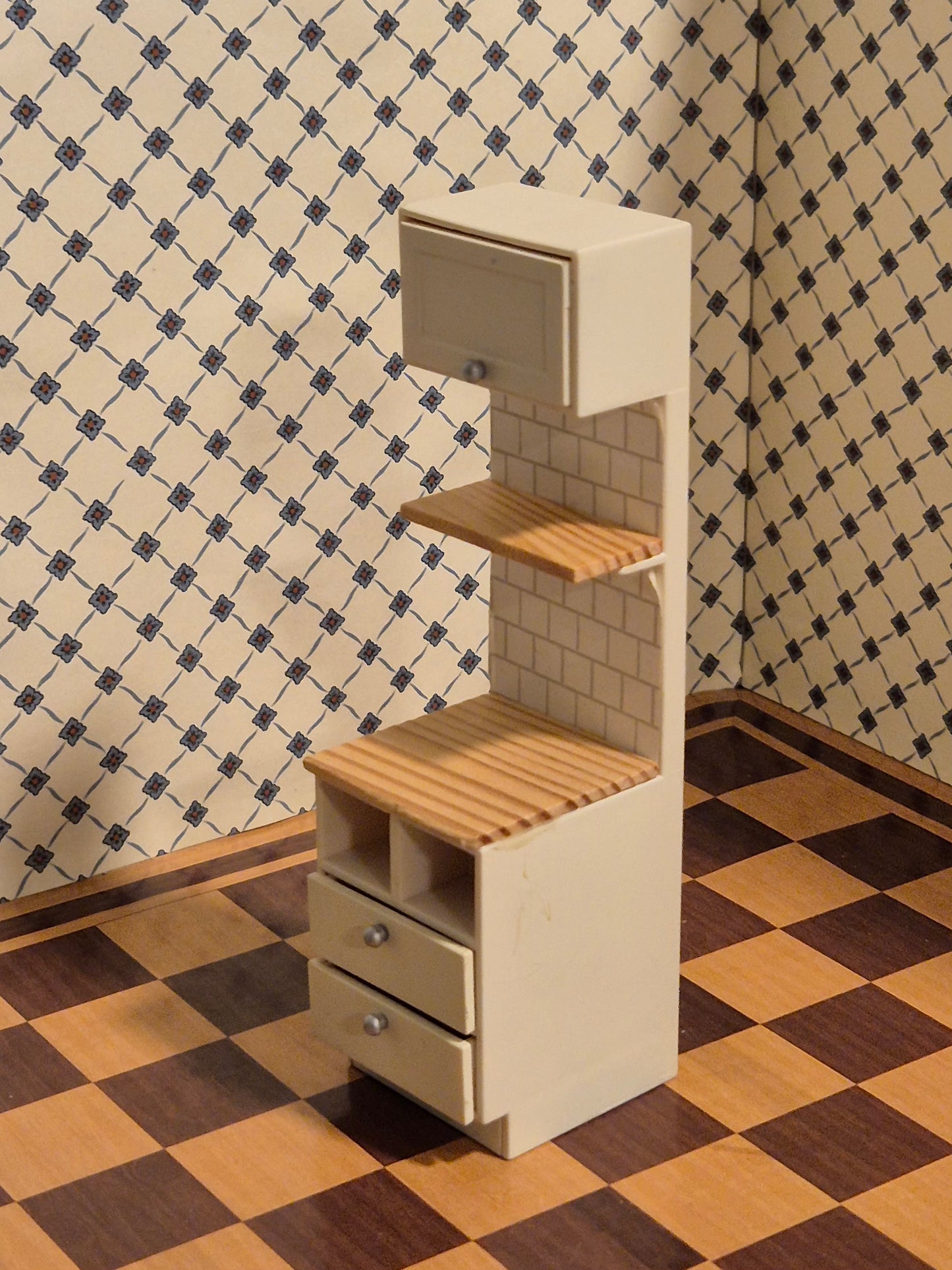 Lundby køkkenskuffer uden to skuffer
