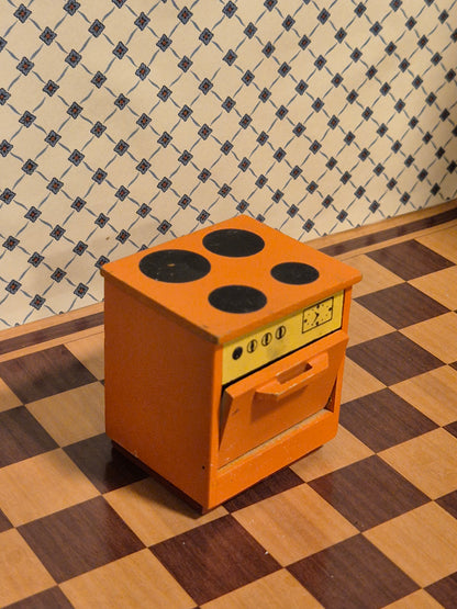 Lundby komfur, skæv låge