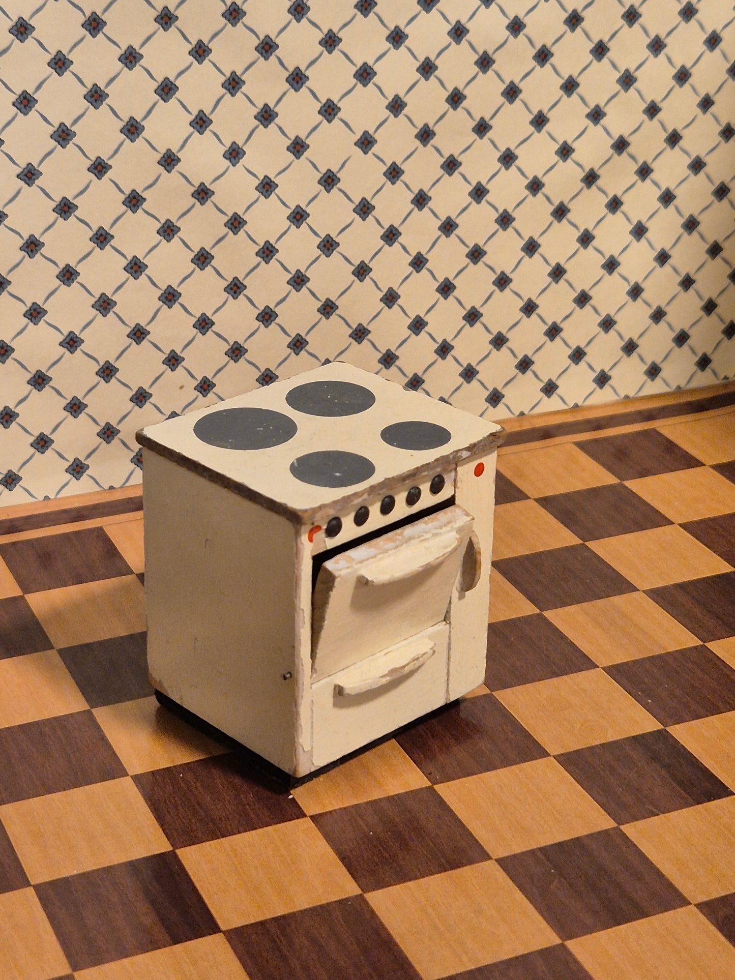 Lundby komfur, skæv låge