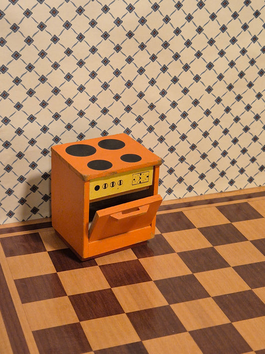 Lundby komfur, løs ovnlågen