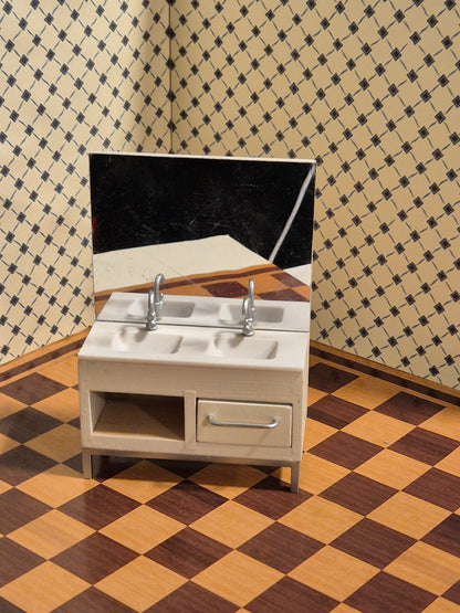 Lundby håndvask, mangler skuffe