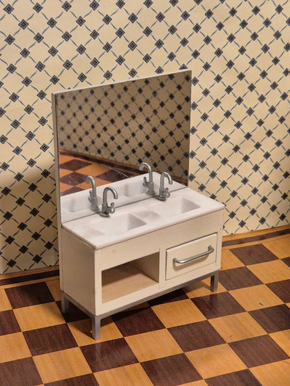 Lundby håndvask, mangler skuffe