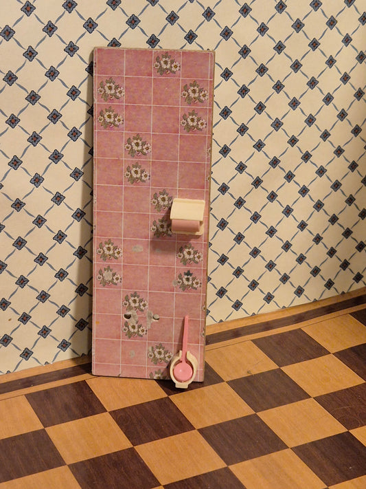 Lundby toilet væg