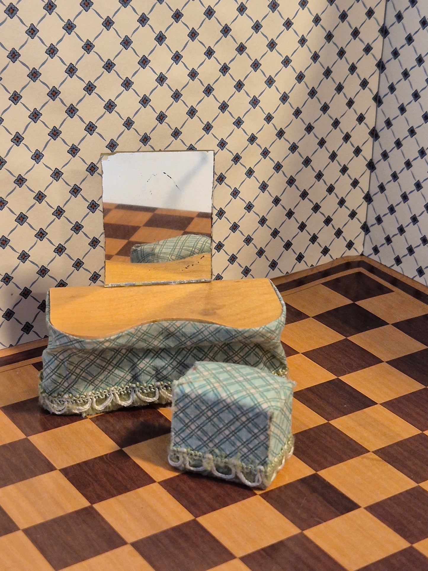 Lundby sminkebord og skammel