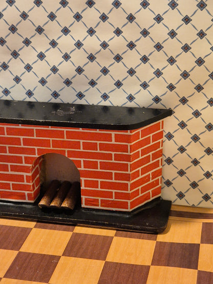 1:16 vintage kamin