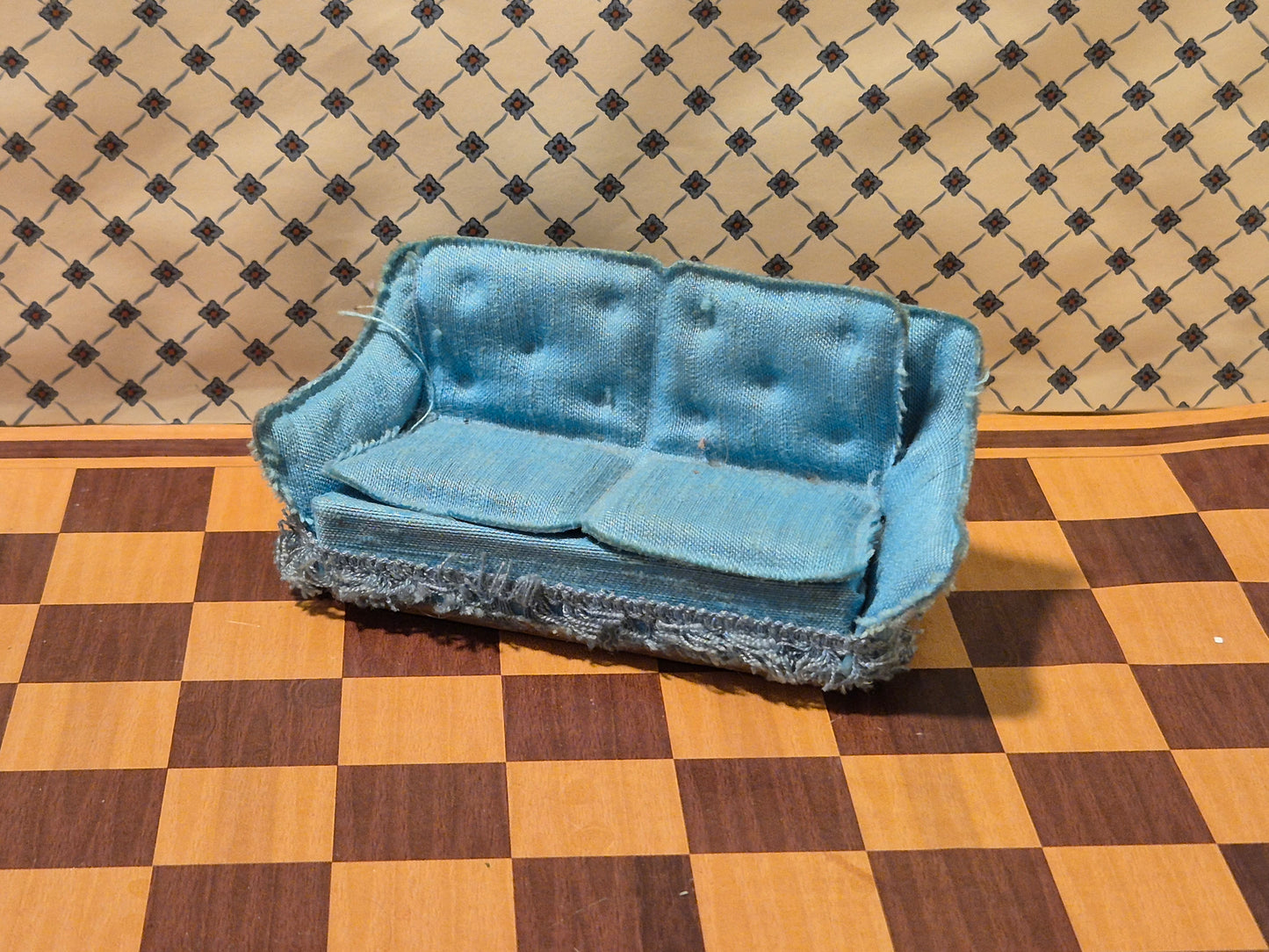 Lundby sofa, krøllet