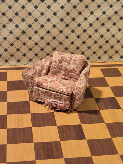 Lundby lænestol, patina