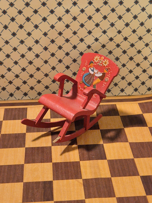 Lundby gyngestol, knækket