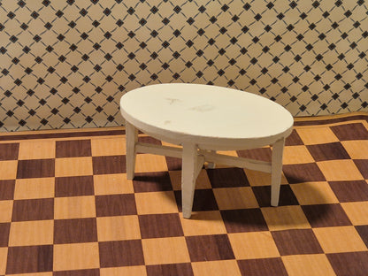 Lundby bord, patina