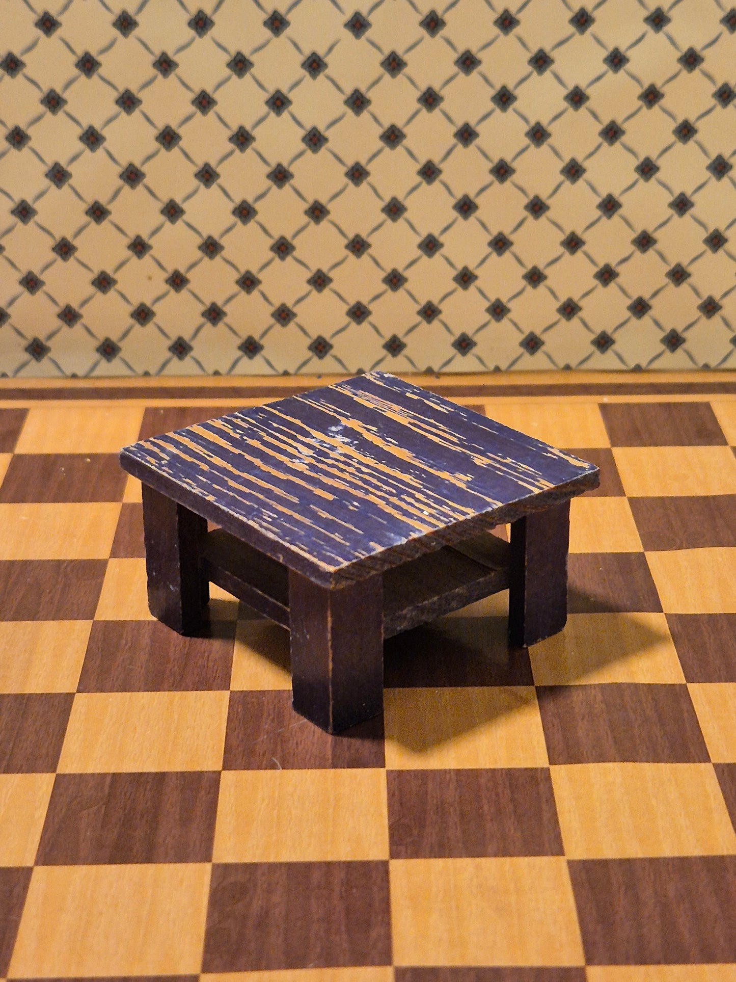 Lundby sofabord, slidmærker