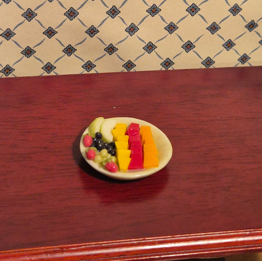 1:12 tallerken med frugt