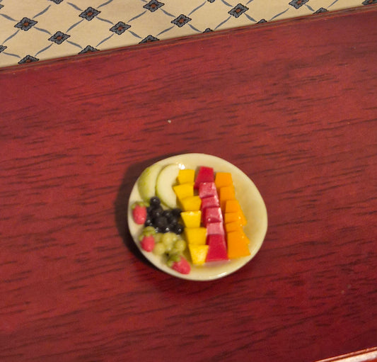 1:12 tallerken med frugt