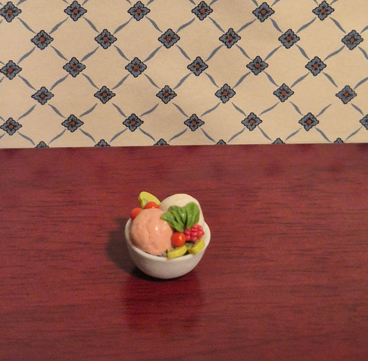 1:12 skål isdessert