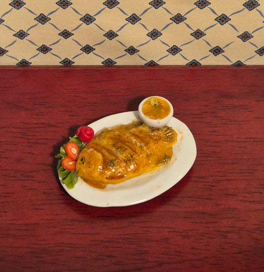 1:12 Fiskeanretning på fad