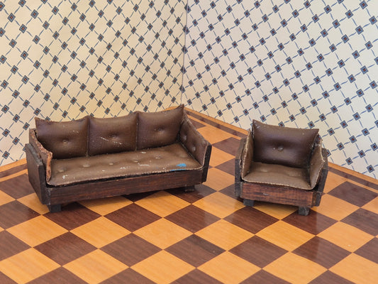 Hanse sofa og lænestol sæt
