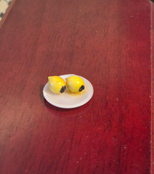 Vintage tallerken mad