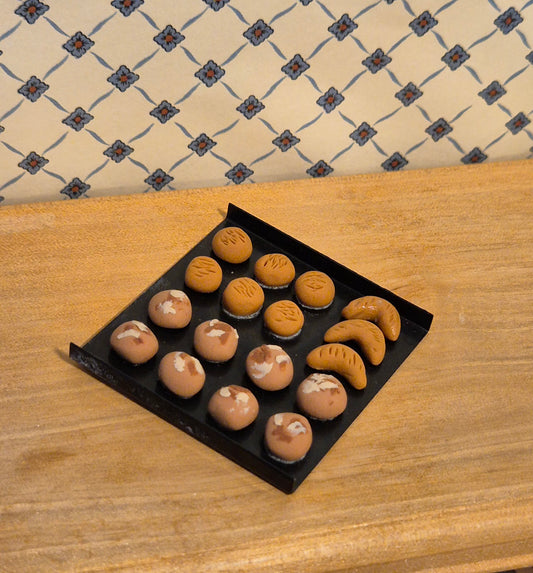 1:12 bradepande med brød