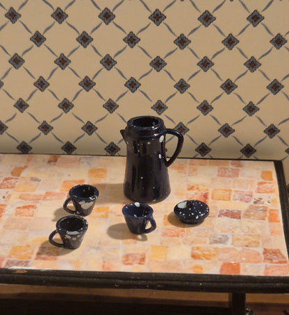 Kaffekande med kopper