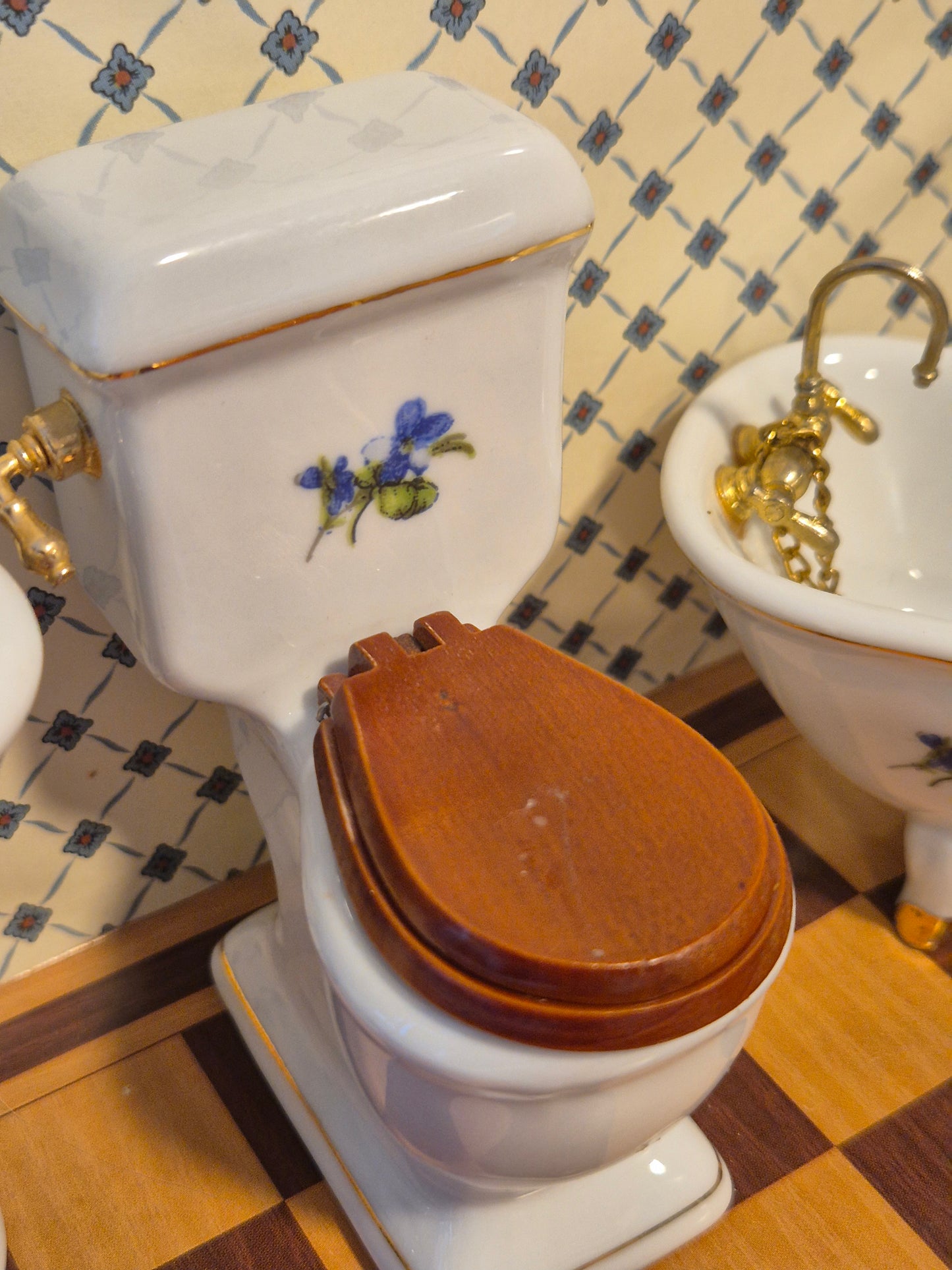 1:12 porcelæn badeværelse