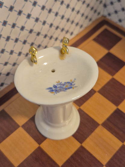 1:12 porcelæn håndvask