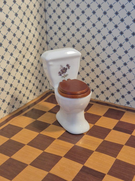 1:12 porcelæn toilet