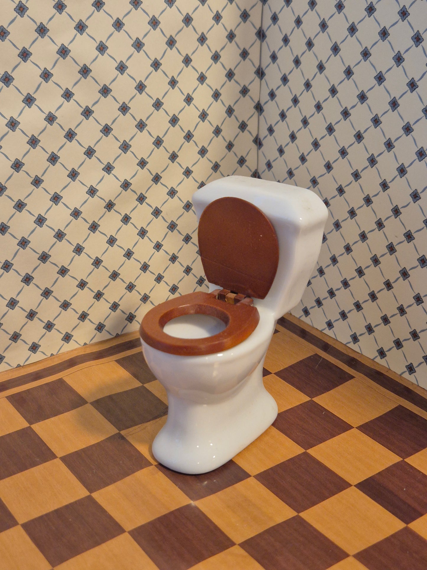 1:12 porcelæn toilet