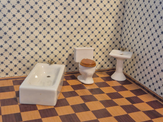 1:14 porcelæn badeværelse