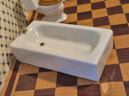 1:14 porcelæn badeværelse