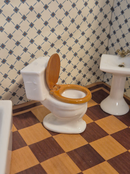 1:14 porcelæn badeværelse