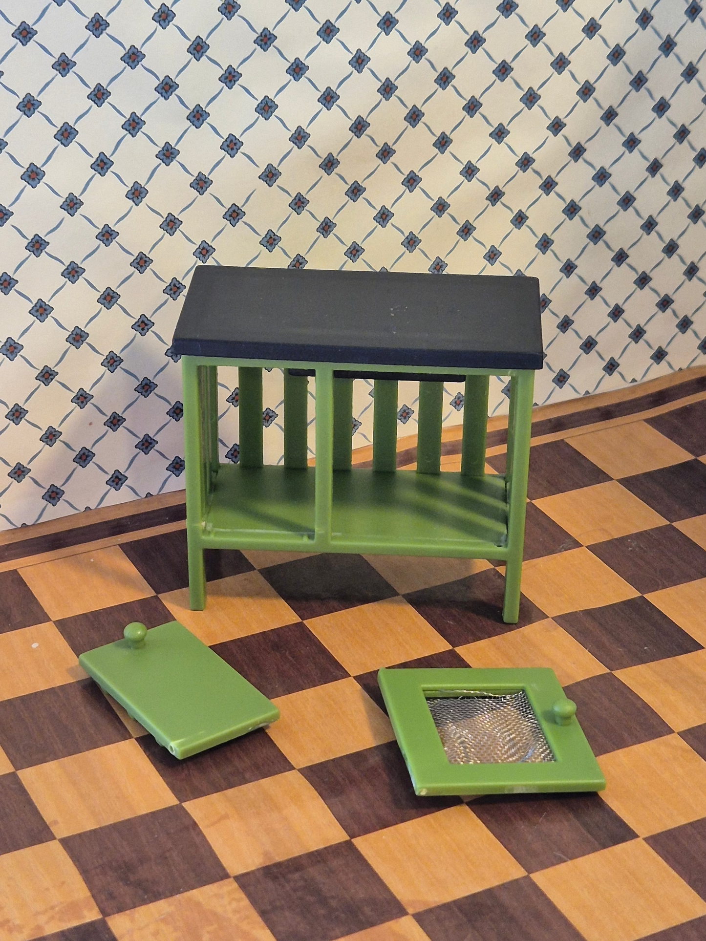 Lundby kaninbur, knækket