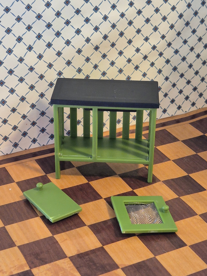 Lundby kaninbur, knækket