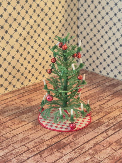 Lundby juletræ uden topstjerne
