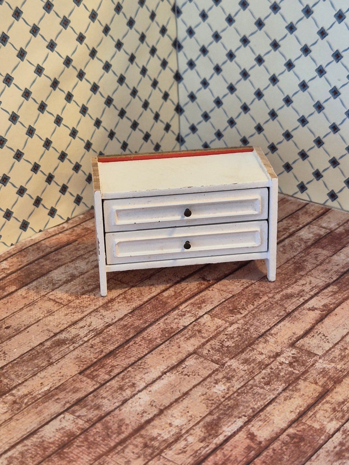 Lundby reol, skuffe-delen